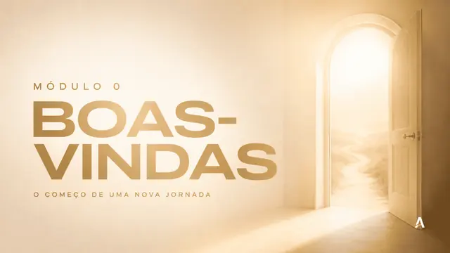 Capa do módulo Boas-Vindas