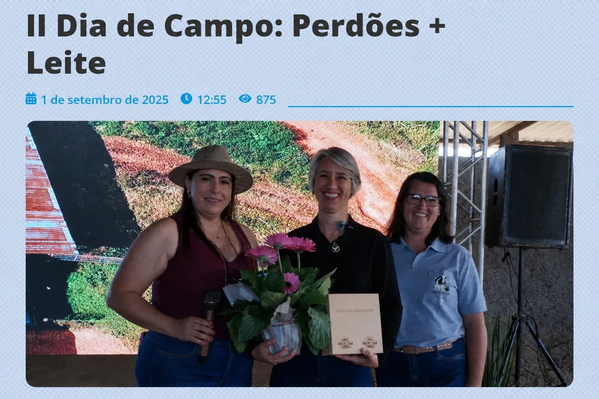 II Dia de Campo Perdões Leite