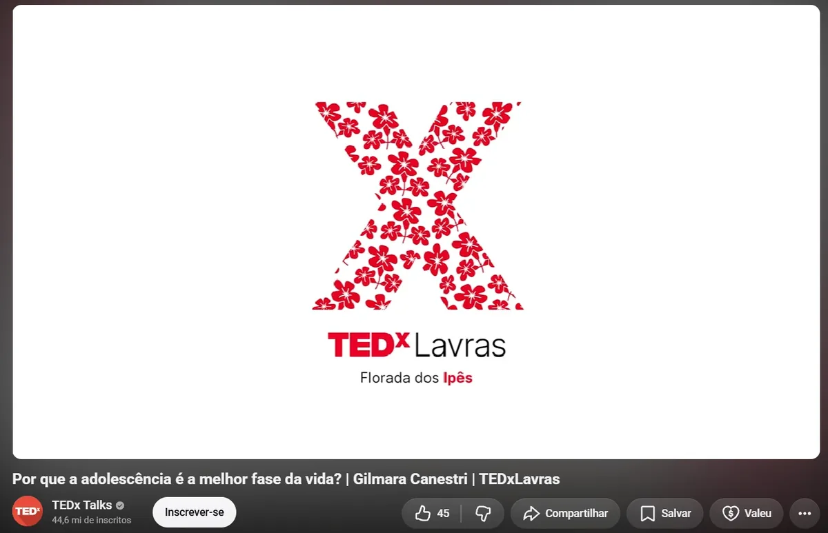TEDxLavras: por que a adolescência é a melhor fase da vida